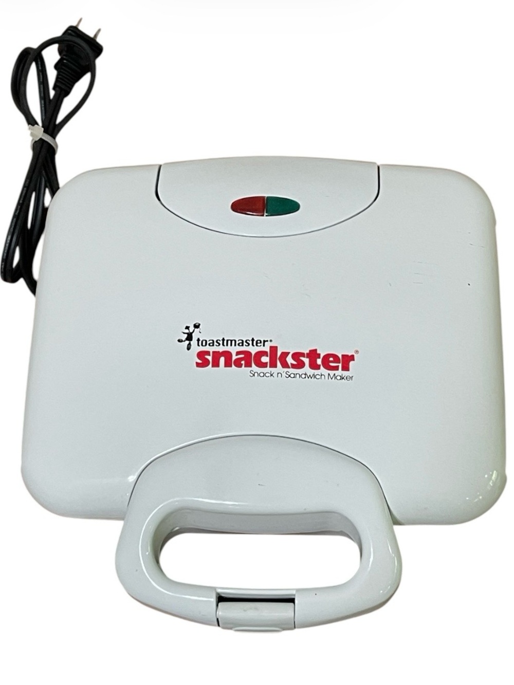 Toastmaster Snackster Model TSM2 Snack & Sandwich Maker 640 Watts White Travel